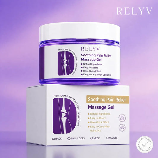 Relyv Recovery Gel - Deep-Penetrating Massage Gel for Joints & Muscles